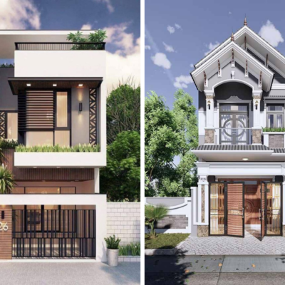 Xây dựng trọn gói nhà 2 tầng