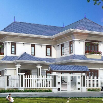 Biệt thự 2 tầng mái thái 200m2