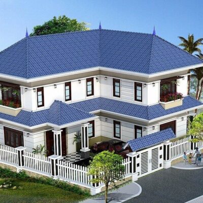 Biệt thự 2 tầng mái thái 200m2