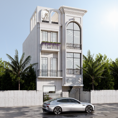 Nhà phố tân cổ điển The Signature TD099