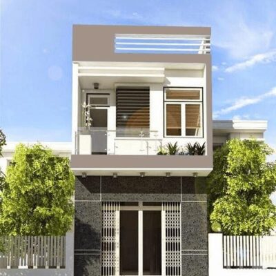 Mẫu thiết kế xây nhà 2 tầng